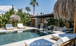 Ruime familievilla met een hedendaagse, Andalusiche charme te koop in Nueva Andalucia’s golfvallei, Marbella 780461 