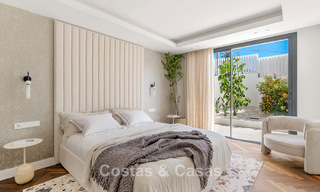 Gloednieuwe, mediterrane luxevilla te koop, dicht bij voorzieningen aan de oostkant van Marbella 780533 