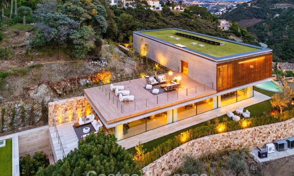 State-of-the-art luxevilla met adembenemend uitzicht te koop in het exclusieve El Madroñal, Benahavis - Marbella 780608