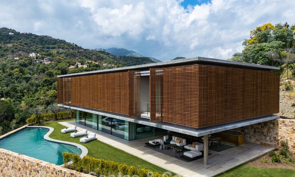 State-of-the-art luxevilla met adembenemend uitzicht te koop in het exclusieve El Madroñal, Benahavis - Marbella 780609