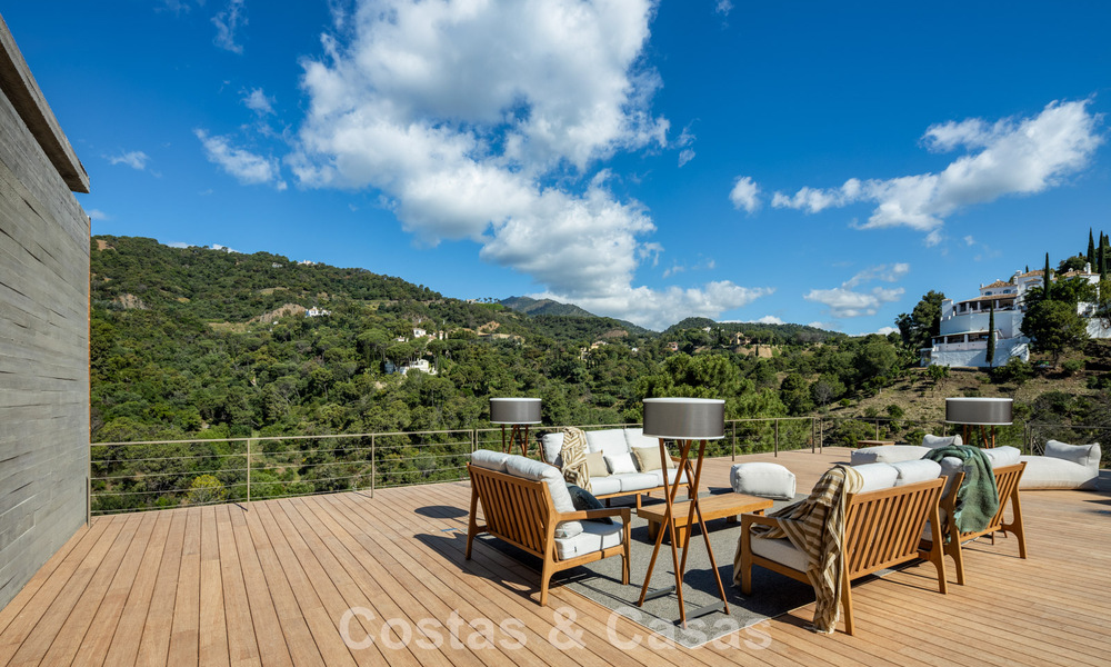 State-of-the-art luxevilla met adembenemend uitzicht te koop in het exclusieve El Madroñal, Benahavis - Marbella 780617