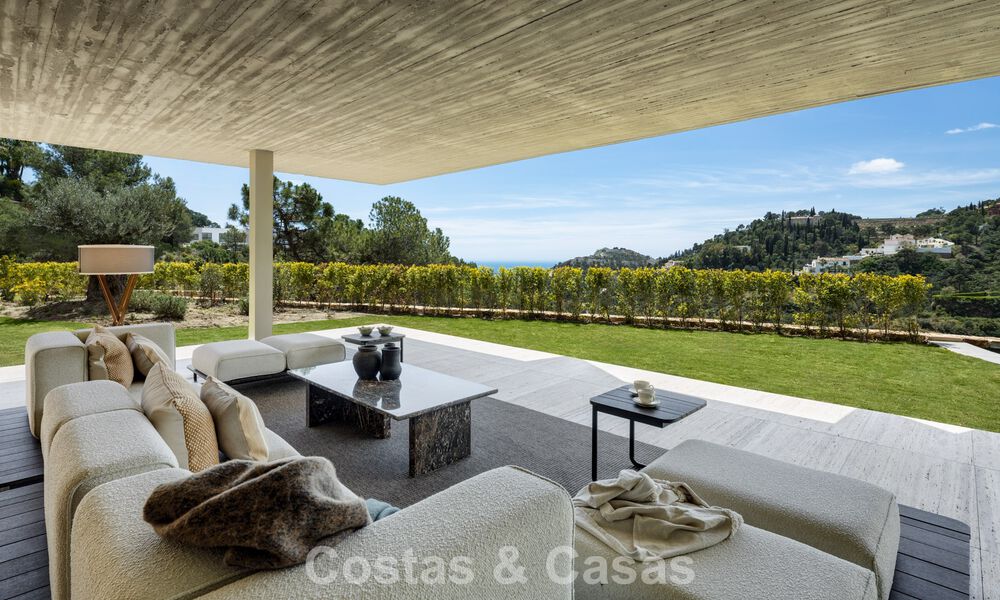 State-of-the-art luxevilla met adembenemend uitzicht te koop in het exclusieve El Madroñal, Benahavis - Marbella 780628