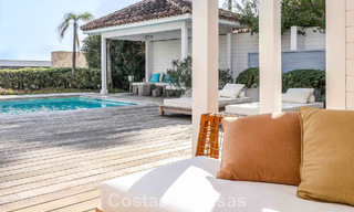 Instapklare, mediterrane gelijkvloerse villa te koop, in een golfomgeving van Benahavis - Marbella 780812 