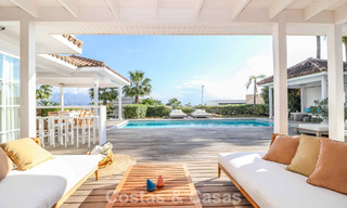 Instapklare, mediterrane gelijkvloerse villa te koop, in een golfomgeving van Benahavis - Marbella 780815 