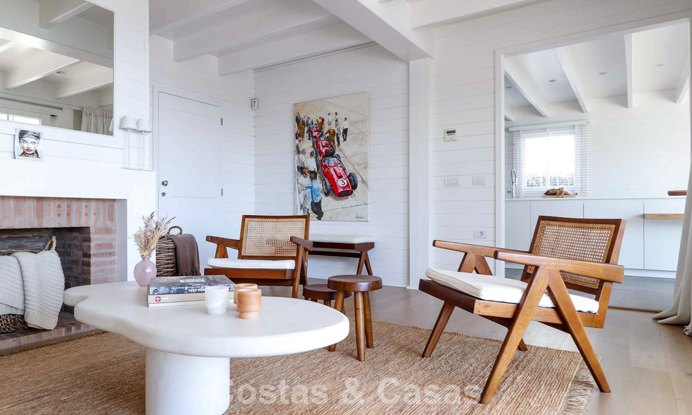 Instapklare, mediterrane gelijkvloerse villa te koop, in een golfomgeving van Benahavis - Marbella 780828