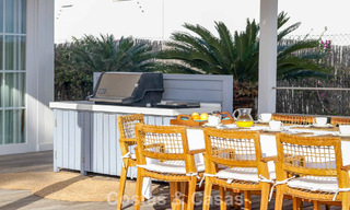 Instapklare, mediterrane gelijkvloerse villa te koop, in een golfomgeving van Benahavis - Marbella 780845 