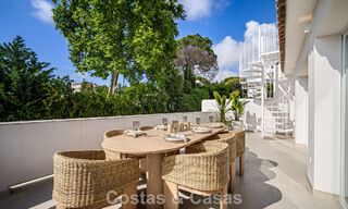 Charmant gerenoveerd townhouse te koop in de populaire golfenclave Aloha Golf, in Nueva Andalucia, Marbella 780864 