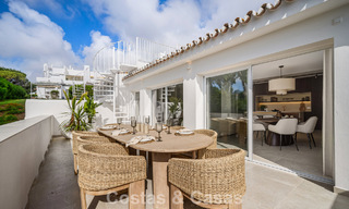 Charmant gerenoveerd townhouse te koop in de populaire golfenclave Aloha Golf, in Nueva Andalucia, Marbella 780865 