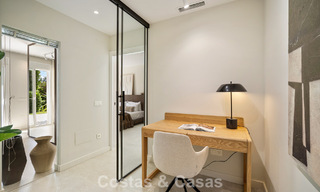 Charmant gerenoveerd townhouse te koop in de populaire golfenclave Aloha Golf, in Nueva Andalucia, Marbella 780885 