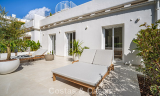 Charmant gerenoveerd townhouse te koop in de populaire golfenclave Aloha Golf, in Nueva Andalucia, Marbella 780889 