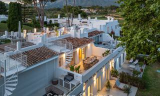 Charmant gerenoveerd townhouse te koop in de populaire golfenclave Aloha Golf, in Nueva Andalucia, Marbella 780904 