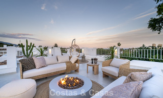 Charmant gerenoveerd townhouse te koop in de populaire golfenclave Aloha Golf, in Nueva Andalucia, Marbella 780905 