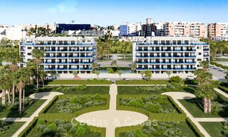 Off-plan, innovatieve loft-stijl appartementen te koop, ten midden alle voorzieningen in Fuengirola, Costa del Sol 780762 