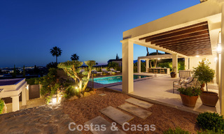 Instapklare, gelijkvloerse luxevilla te koop in Nueva Andalucia’s golfvallei, Marbella 780925 