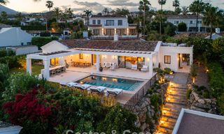 Instapklare, gelijkvloerse luxevilla te koop in Nueva Andalucia’s golfvallei, Marbella 780936 