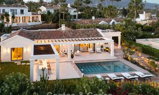 Instapklare, gelijkvloerse luxevilla te koop in Nueva Andalucia’s golfvallei, Marbella 780938 