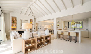 Instapklare, gelijkvloerse luxevilla te koop in Nueva Andalucia’s golfvallei, Marbella 780964 