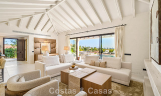 Instapklare, gelijkvloerse luxevilla te koop in Nueva Andalucia’s golfvallei, Marbella 780973 