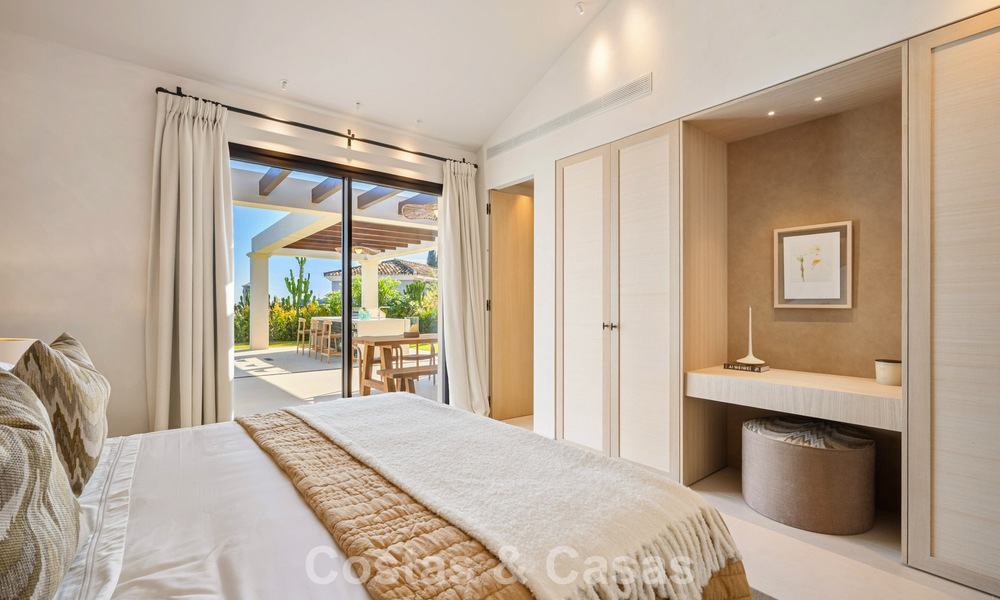 Instapklare, gelijkvloerse luxevilla te koop in Nueva Andalucia’s golfvallei, Marbella 780987