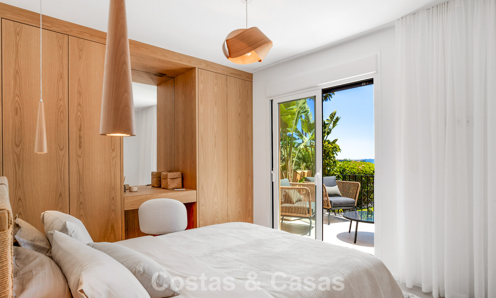 Instapklaar strandappartement met prachtig zeezicht te koop in het westelijke deel van Estepona 781073