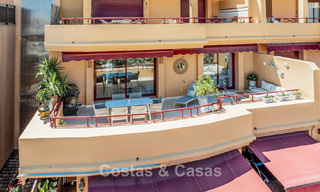 Appartementen met zeezicht te koop in een strandcomplex op wandelafstand van Estepona centrum 805604 