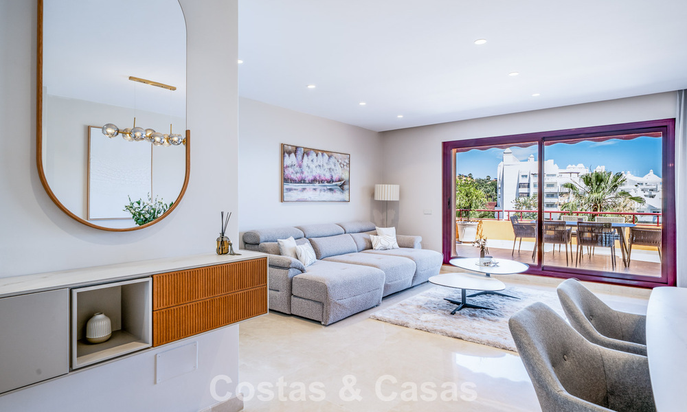 Appartementen met zeezicht te koop in een strandcomplex op wandelafstand van Estepona centrum 805608
