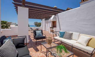Luxe penthouse te koop aan het strand op de New Golden Mile tussen Marbella en Estepona 781279 