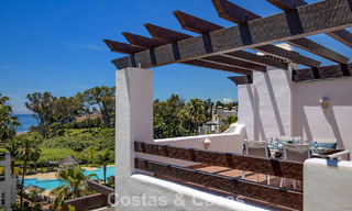 Luxe penthouse te koop aan het strand op de New Golden Mile tussen Marbella en Estepona 781280 