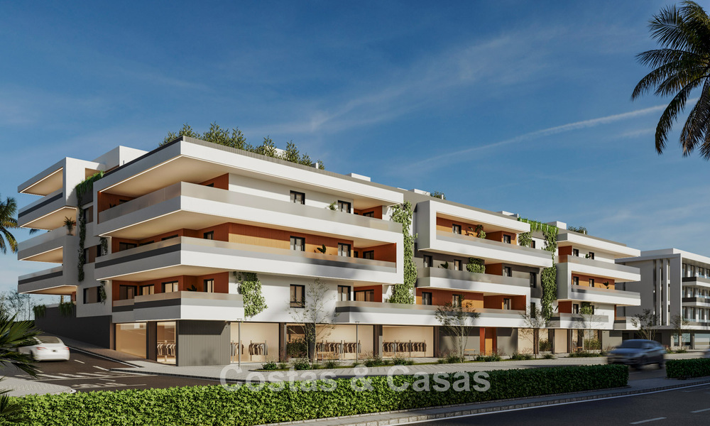 Nieuw project met stijlvolle appartementen te koop nabij het centrum en het strand van San Pedro, Marbella 781140