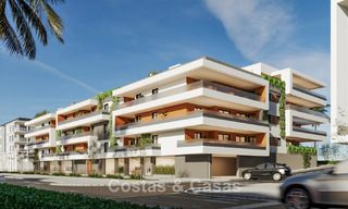 Nieuw project met stijlvolle appartementen te koop nabij het centrum en het strand van San Pedro, Marbella 781142 