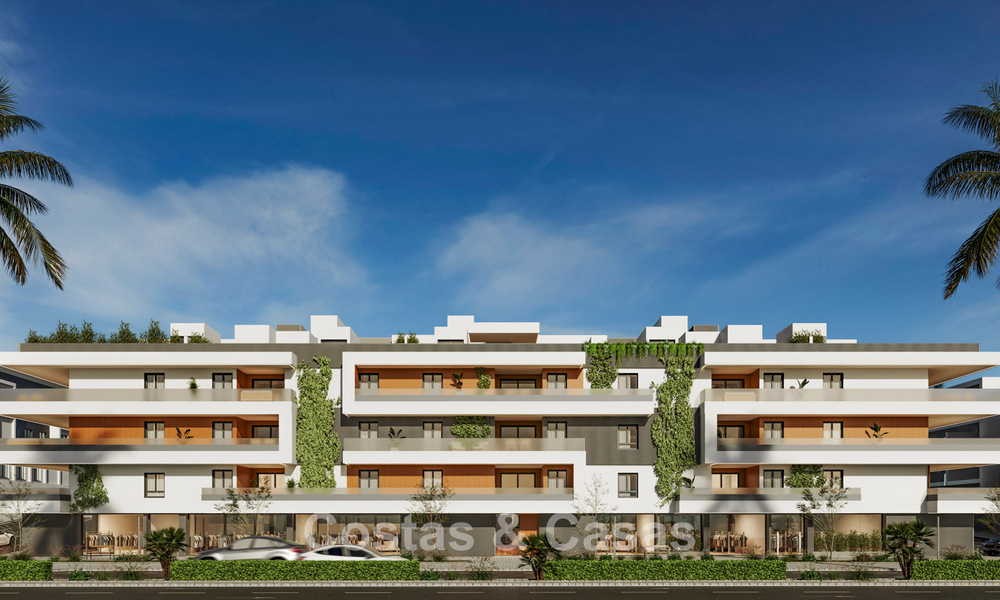 Nieuw project met stijlvolle appartementen te koop nabij het centrum en het strand van San Pedro, Marbella 781143