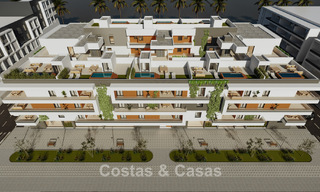 Nieuw project met stijlvolle appartementen te koop nabij het centrum en het strand van San Pedro, Marbella 781151 