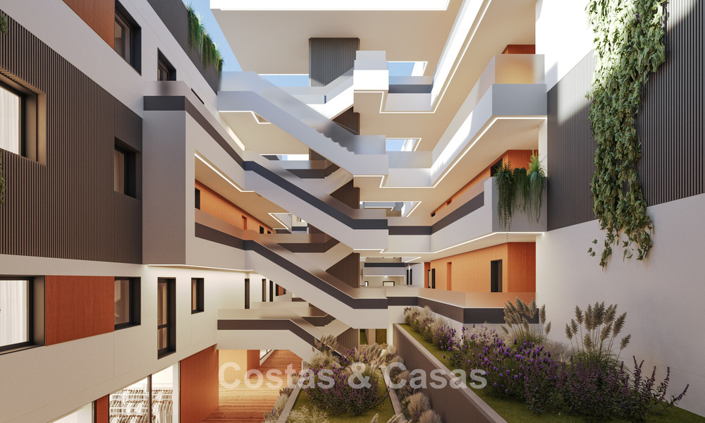 Nieuw project met stijlvolle appartementen te koop nabij het centrum en het strand van San Pedro, Marbella 781154