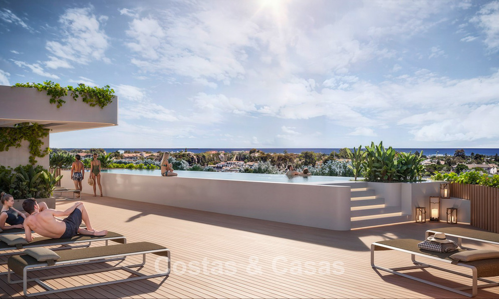 Lancering. Geavanceerde nieuwbouwappartementen te koop, dicht bij alle voorzieningen in San Pedro, Marbella 781124