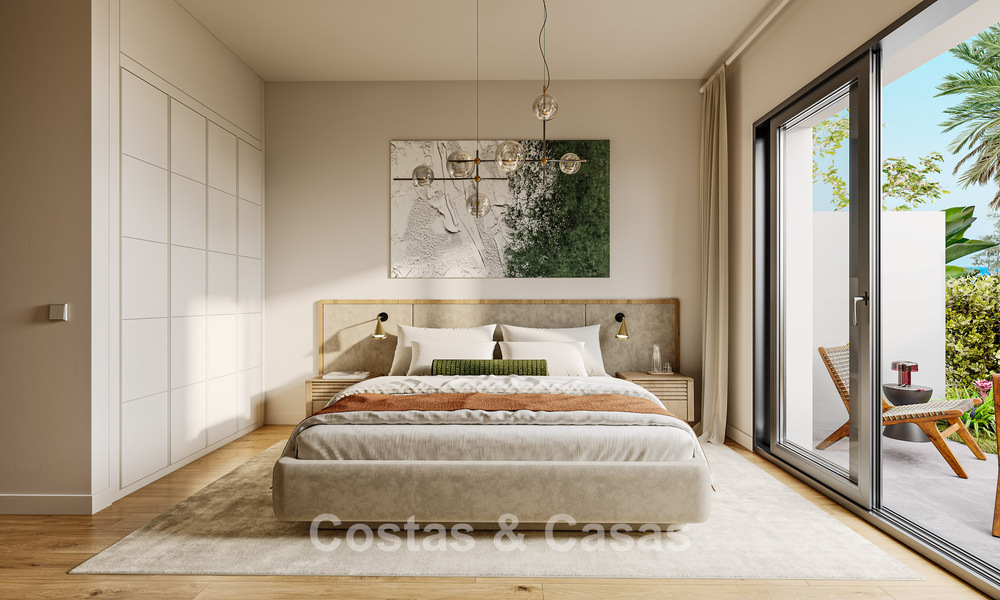 Lancering! Off-plan, moderne appartementen met zeezicht te koop in Casares Costa, Costa del Sol 781131