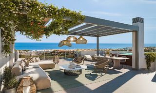 Lancering! Off-plan, moderne appartementen met zeezicht te koop in Casares Costa, Costa del Sol 788229 