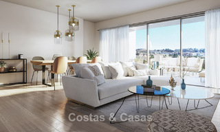 Nieuwe appartementen met zeezicht te koop op een steenworp van de golfbaan in La Cala de Mijas, Costa del Sol 781160 