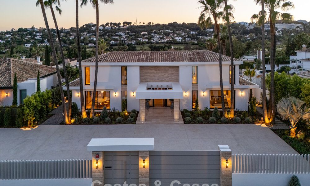Spectaculaire luxevilla te koop in een felbegeerde urbanisatie in Nueva Andalucia, Marbella 781292