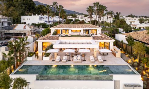 Spectaculaire luxevilla te koop in een felbegeerde urbanisatie in Nueva Andalucia, Marbella 781296