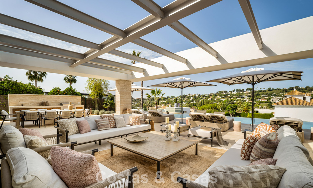 Spectaculaire luxevilla te koop in een felbegeerde urbanisatie in Nueva Andalucia, Marbella 781352