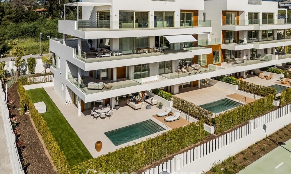Superieur triplex appartement met privétuin en -zwembad te koop in het centrum van Marbella’s Golden Mile 781466