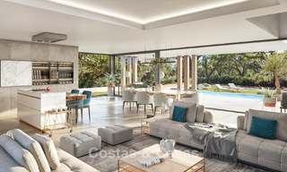 Moderne, luxe, nieuwbouwvilla te koop in een prestigieus golfresort in San Roque, Costa del Sol 781512 