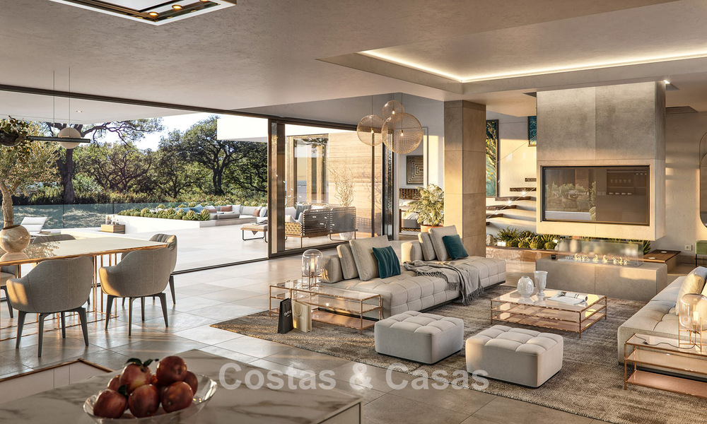 Moderne, luxe, nieuwbouwvilla te koop in een prestigieus golfresort in San Roque, Costa del Sol 781514