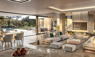 Moderne, luxe, nieuwbouwvilla te koop in een prestigieus golfresort in San Roque, Costa del Sol 781514 
