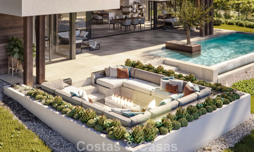 Moderne, luxe, nieuwbouwvilla te koop in een prestigieus golfresort in San Roque, Costa del Sol 781515