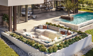Moderne, luxe, nieuwbouwvilla te koop in een prestigieus golfresort in San Roque, Costa del Sol 781515 