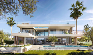 Moderne, luxe, nieuwbouwvilla te koop in een prestigieus golfresort in San Roque, Costa del Sol 781516 