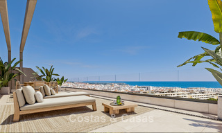 Lancering! Stijlvolle nieuwbouwappartementen te koop met panoramisch zeezicht vlakbij Estepona centrum 781392 