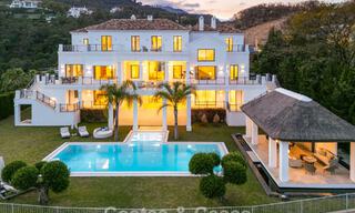 Exclusieve luxevilla met een Andalusische bouwstijl te koop in El Madroñal in Marbella - Benahavis 781598 