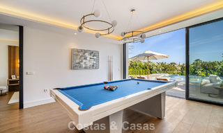 Instapklare, geavanceerde luxevilla te koop eerstelijnsgolf in Nueva Andalucia’s golfvallei, Marbella 781646 